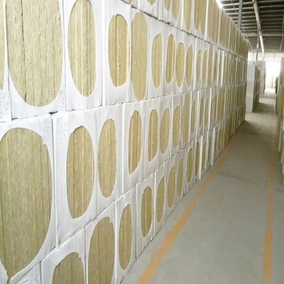 Tablero de las lanas de roca de la forma del rectángulo para el aislamiento térmico de la pared exterior