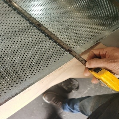 0.2m m - 1m m galvanizaron el metal perforado Mesh Plate For Decoration