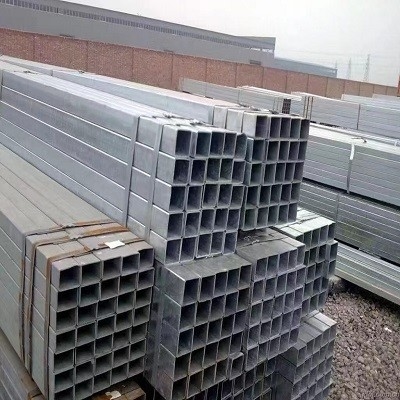 El horario 40 de 4 pulgadas galvanizó la estructura cuadrada de la construcción del tubo
