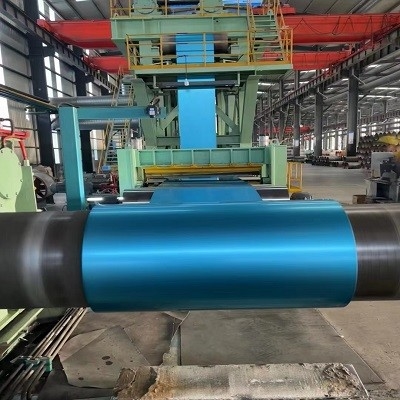 Bobina de acero galvanizada prepintada / PPGI / Bobina de acero pintada G550 Anchura de 1219 mm