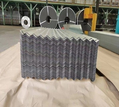 Hoja de techo de zinc galvanizado de hojas de acero corrugado de 0,3 mm de espesor