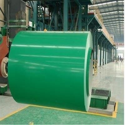 Bobina de acero prepintada 0.5m m verde SGCC duro lleno del Galvalume del color 0.4m m para la techumbre