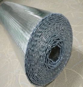 Material de aislamiento de calor de la hoja de la burbuja de Alu del metal para la burbuja sola/doble de la construcción