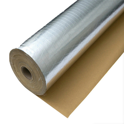 Solo papel echado a un lado del aislamiento del papel de aluminio para el tejado