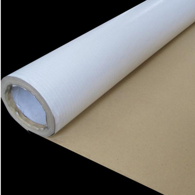Revestimiento reforzado de papel de Kraft del aislamiento del papel de aluminio de los Pp del lienzo ligero blanco compuesto de la película