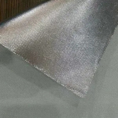 Caliente el papel de aluminio material reflexivo que hace frente a la fibra de vidrio tejida revestida