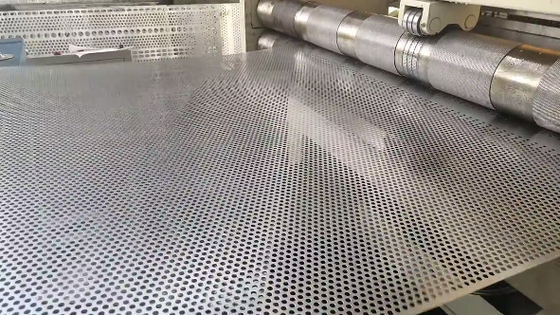 Metal redondo Mesh Aluminum Perforated Sheet grueso de 0,5 - de 10m m