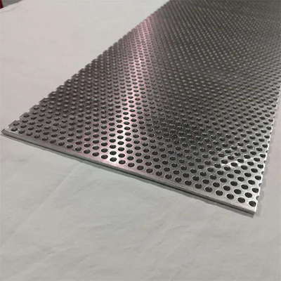 Metal redondo Mesh Aluminum Perforated Sheet grueso de 0,5 - de 10m m