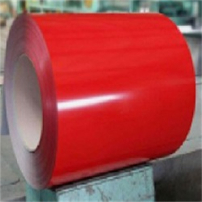 bobina de acero prepintada roja del Galvalume del grueso de 0.48m m para cubrir G550 AZ120