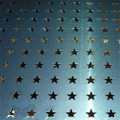 Distancia de la hoja perforada de aluminio de 6 mm