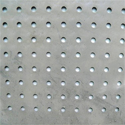 el grueso de 0.5m m perforó las hojas de acero para las hojas galvanizadas construcción