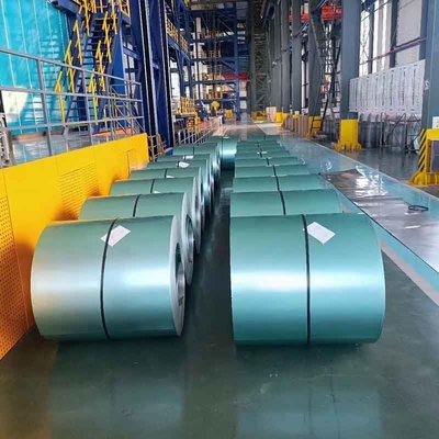 En el caso de los productos de acero, se utilizará una bobina de acero de galvalume azul de 600 - 1500 mm Az30 - Az150 g/m2 12-30% de alargamiento