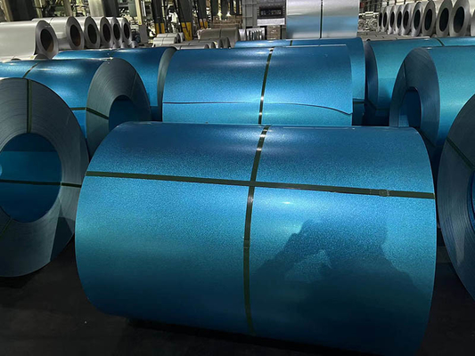 Envases de acero galvalume laminados en frío G550 BORON ADDED SGLCC AZUL AFP