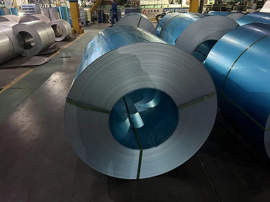 Envases de acero galvalume laminados en frío G550 BORON ADDED SGLCC AZUL AFP