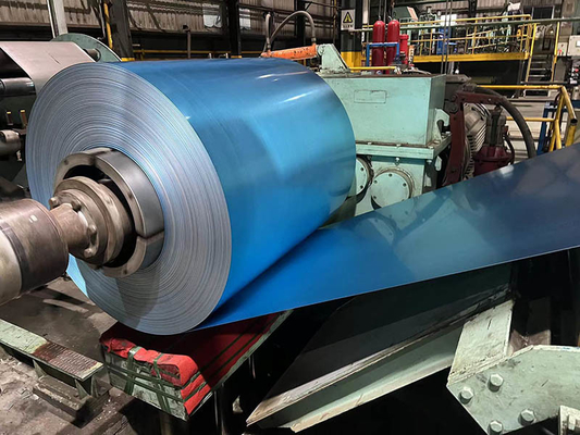 Envases de acero galvalume laminados en frío G550 BORON ADDED SGLCC AZUL AFP