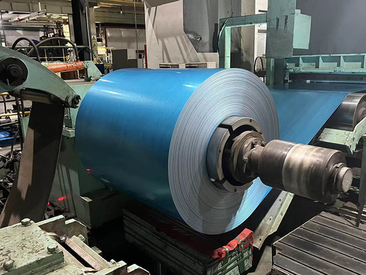 Envases de acero galvalume laminados en frío G550 BORON ADDED SGLCC AZUL AFP