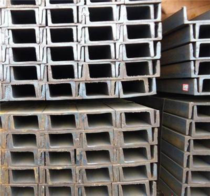 Acero de canal C galvanizado y sumergido en caliente ASTM A36 para construcción de edificios