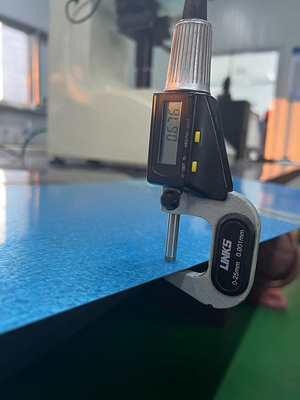 G550 AZ50 Galvalume Steel Coil Slit Strips con superficie anti-dedo
