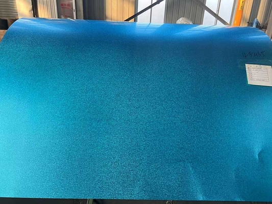 Blue SGLCC Galvalume Coil de acero con tratamiento anti huellas dactilares para techos