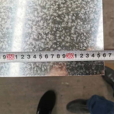 0.3-3.00 MM Hoja de acero galvanizado por inmersión en caliente para electrodomésticos