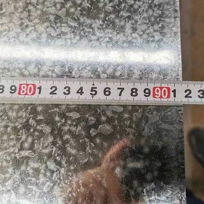 0.3-3.00 MM Hoja de acero galvanizado por inmersión en caliente para electrodomésticos