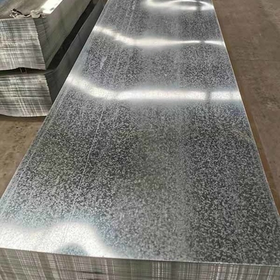 JIS G3302 SGCH Metales laminados en caliente / sumergidos en caliente Hojas de acero galvanizado de hierro