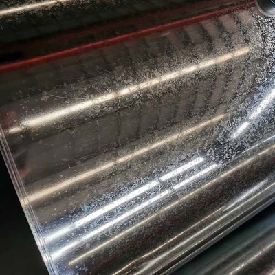 Hoja de acero galvanizado sumergida en caliente en bobina (GI) SGCC para hojas de techo