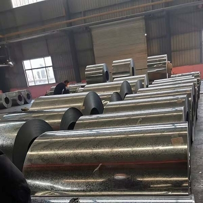 Hoja de acero galvanizado sumergida en caliente en bobina (GI) SGCC para hojas de techo