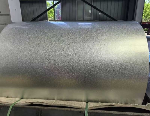 EN Norma de la placa de acero de galvalume de bobina de zinc revestido AZ30-AZ150g/m2 Superficie cromada
