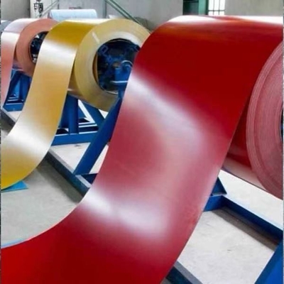0.12mm-0.8mm bobina de acero galvanizado prepintado para la bobina de techo de metal