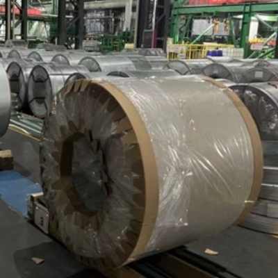 Galvalume bandas de bobinas de acero G550 bobina de techo metálico lámina de acero recubierta de color
