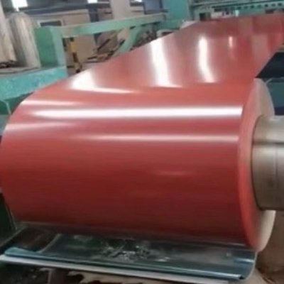 PPGI Material de techo de construcción de alta resistencia de 18 calibre de chapa de acero galvanizado
