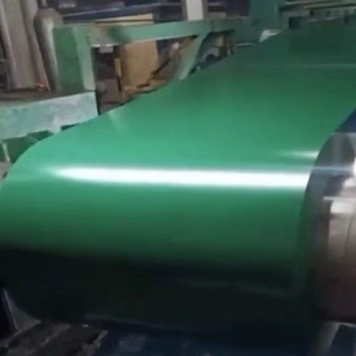 PPGI Material de techo de construcción de alta resistencia de 18 calibre de chapa de acero galvanizado
