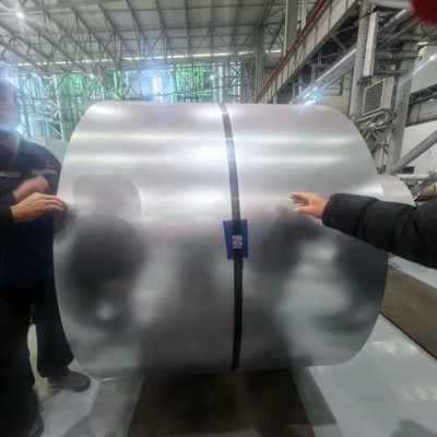 bobina de acero galvanizado sumergido en caliente SGCC TS550-570 para decoración con 0,25 mm de espesor