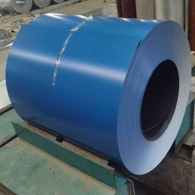 914 mm de ancho PPGL bobina de acero laminada en frío bobina de chapa recubierta de color