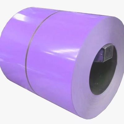 Bobina de acero Galvalume prepintada con versatilidad estética para la construcción