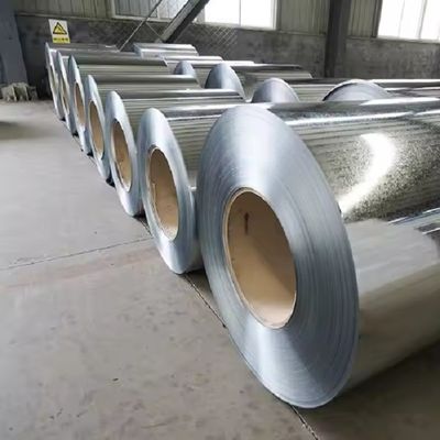 Bobinas de acero galvanizado en caliente DX51D DX52D, banda de metal para construcción