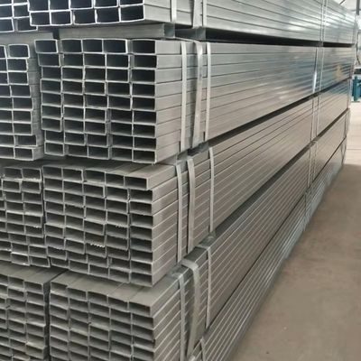 Las secciones estructurales galvanizaron el tubo cuadrado del acero de carbono de la tubería de acero