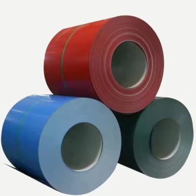 Bobina de acero galvalume prelacada anticorrosión de 120 g+ para construcción