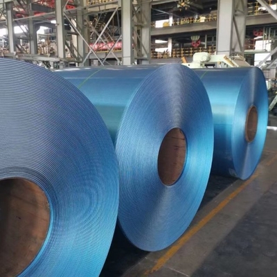 Coilar de acero galvalume de aluminio-zinco anti-dedo de 55% para la construcción