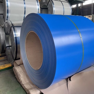 Bobina de acero Galvalume prelacada ASTM A755 | Recubrimiento PVDF | Para cubiertas y revestimientos
