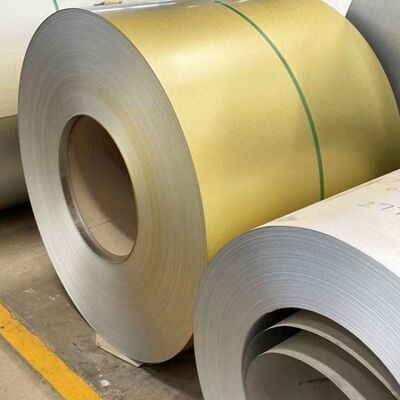 DX52D+AZ Galvalume Steel Coil Impresión anti-dedo para la construcción y construcción