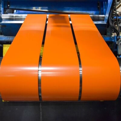 G550 Pre-painted Galvalume Steel Coil AZ30-AZ275 Coating For Construction