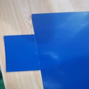 El color azul del estruendo cubrió el galvanizado de la hoja de acero Z600