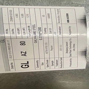 La lentejuela cero suave de DX51D SGCC galvanizó la construcción de la hoja de acero