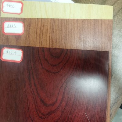 Hoja de acero galvanizada prepintada de madera JIS G3322 de la construcción