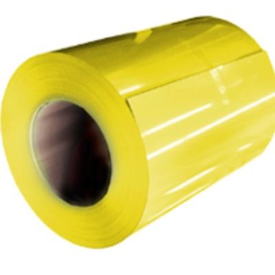 Acero galvanizado prepintado amarillo 1250m m de la limpieza de uno mismo