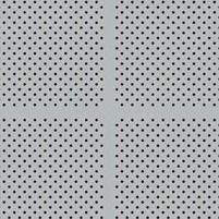 Hoja perforada de aluminio de PPGL