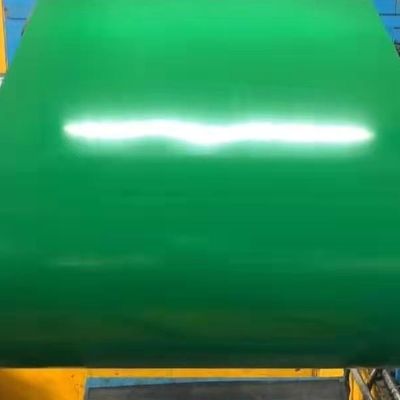 Bobina de acero de JIS G3322 CGCC 0.12m m PPGI debajo 1500m m