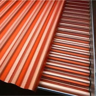 El color de PPGI cubrió la hoja de metal acanalada para cubrir 1200 presionada en 1050